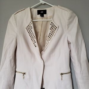 White blazer